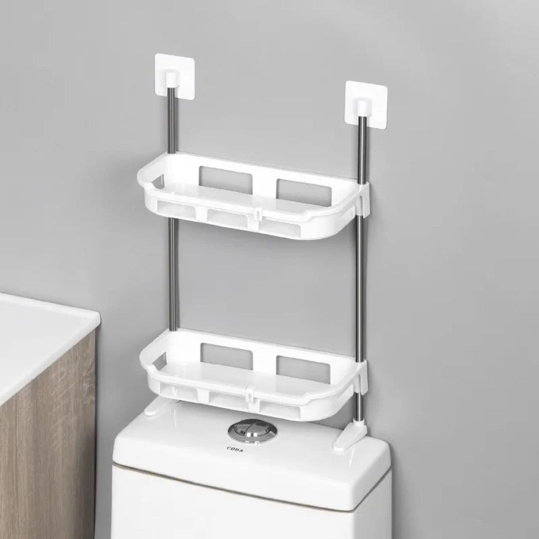 Toilet shelf