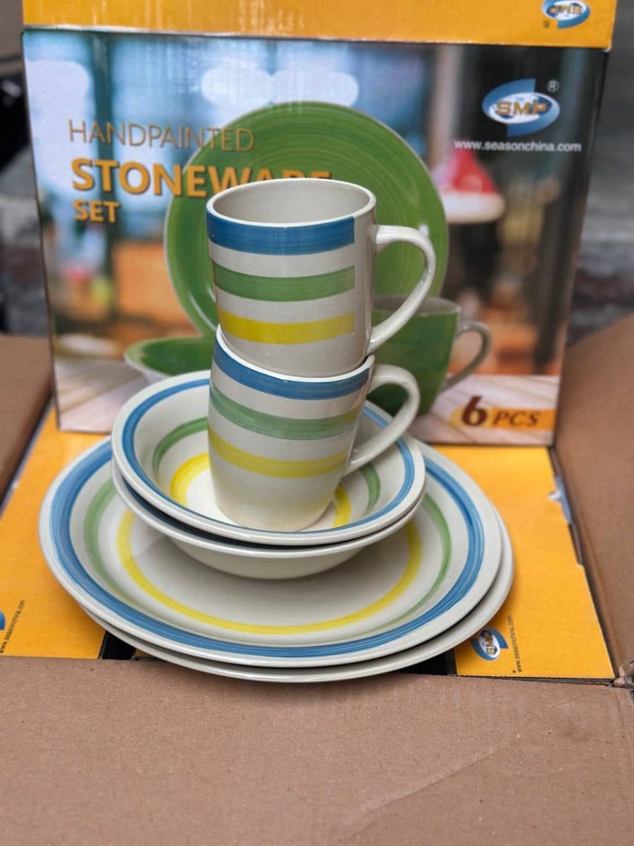 Stone ware Plates set