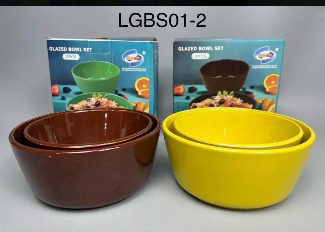 Glazed Bowl set