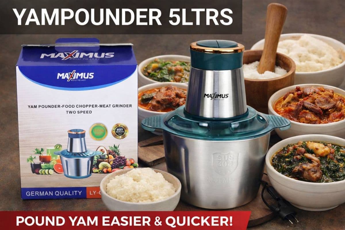 5L MAXIMUS YAM POUNDER