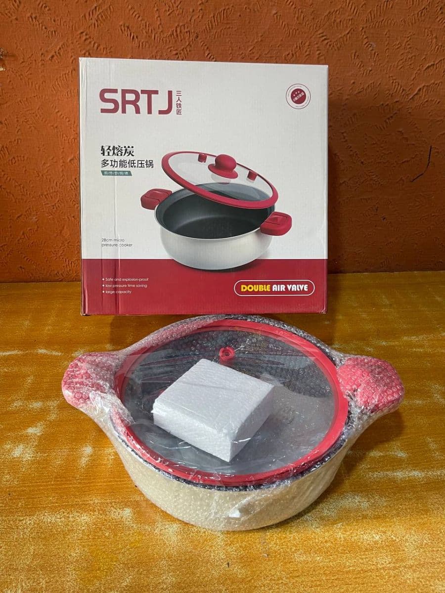 THICKENED LOW PRESSURE COOKING POT