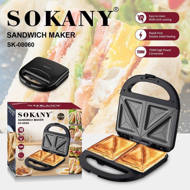 SOKANY 2 FACE TOASTER MACHINE
