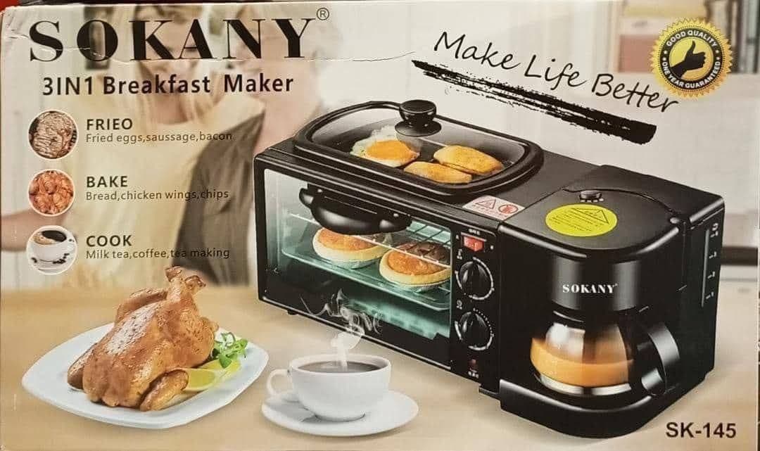 3 in 1 BREAKFAST MAKER