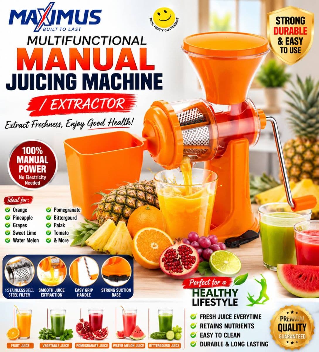 MANUAL JUICE EXTRACTOR