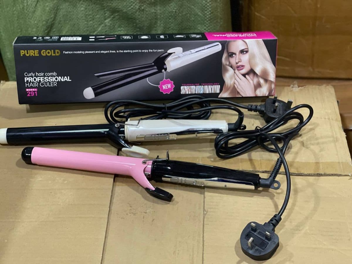 PURE GOLD (80W) PROFESSIONAL HAIR CURLER